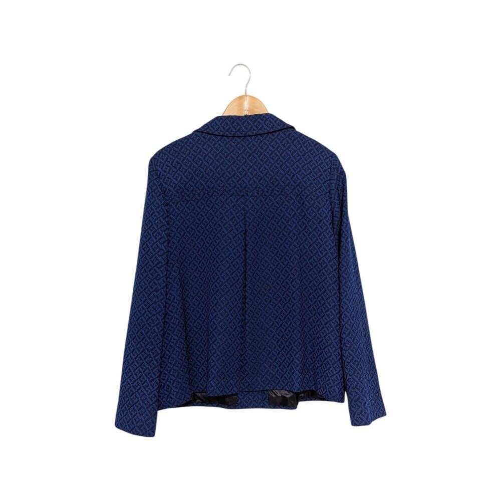 Pendleton Virgin Wool Blazer Jacket Diamond Print… - image 3